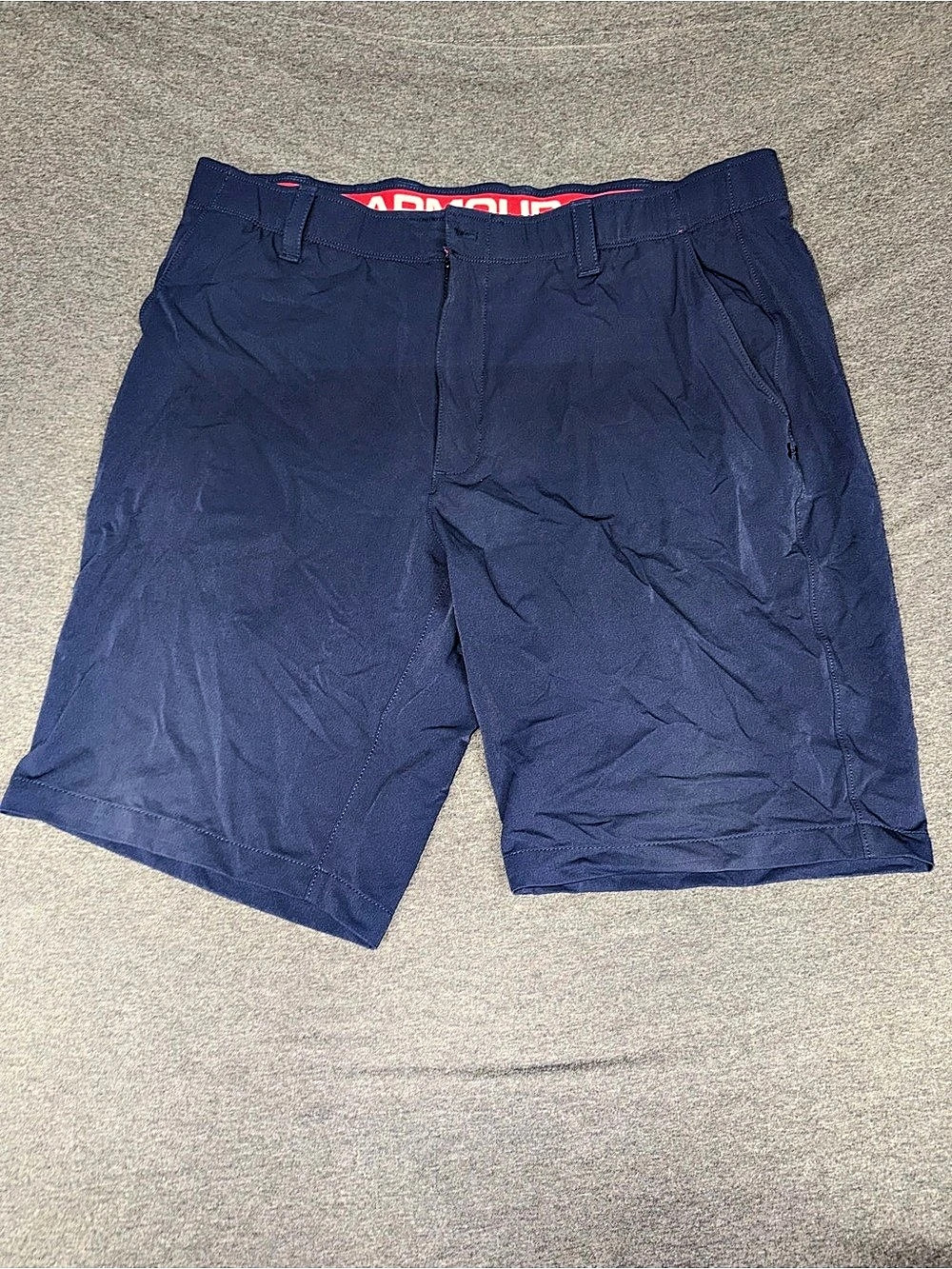 Under Armour Tech™ Shorts Men's Athletic Shorts in Blue Size 40